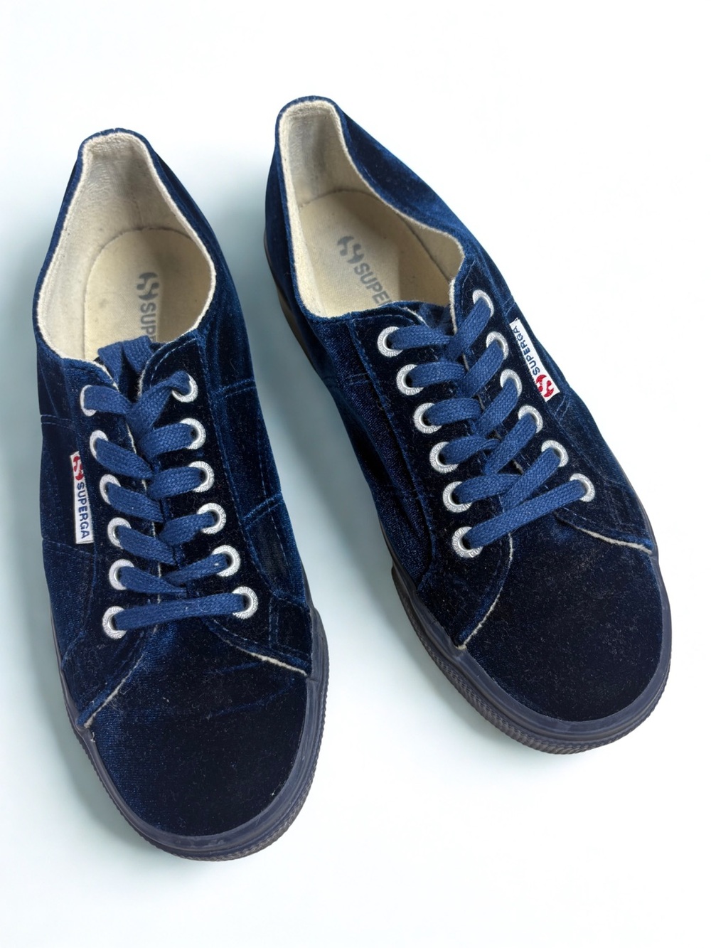 Superga Velvet Sneakers